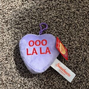 Sweethearts OOO LA LA Heart Keychain